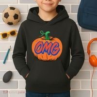 Playoff Pumpkin New York Omg Kids Hoodie thumb 2