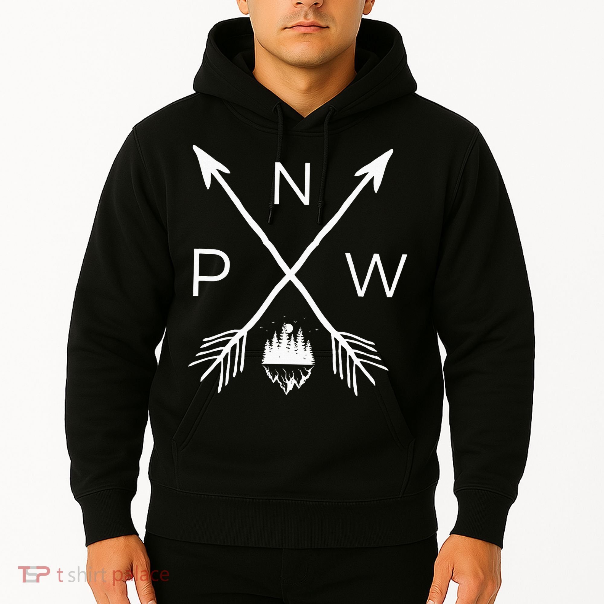Pnw Pacific Northwest Cool Pnw Hoodie