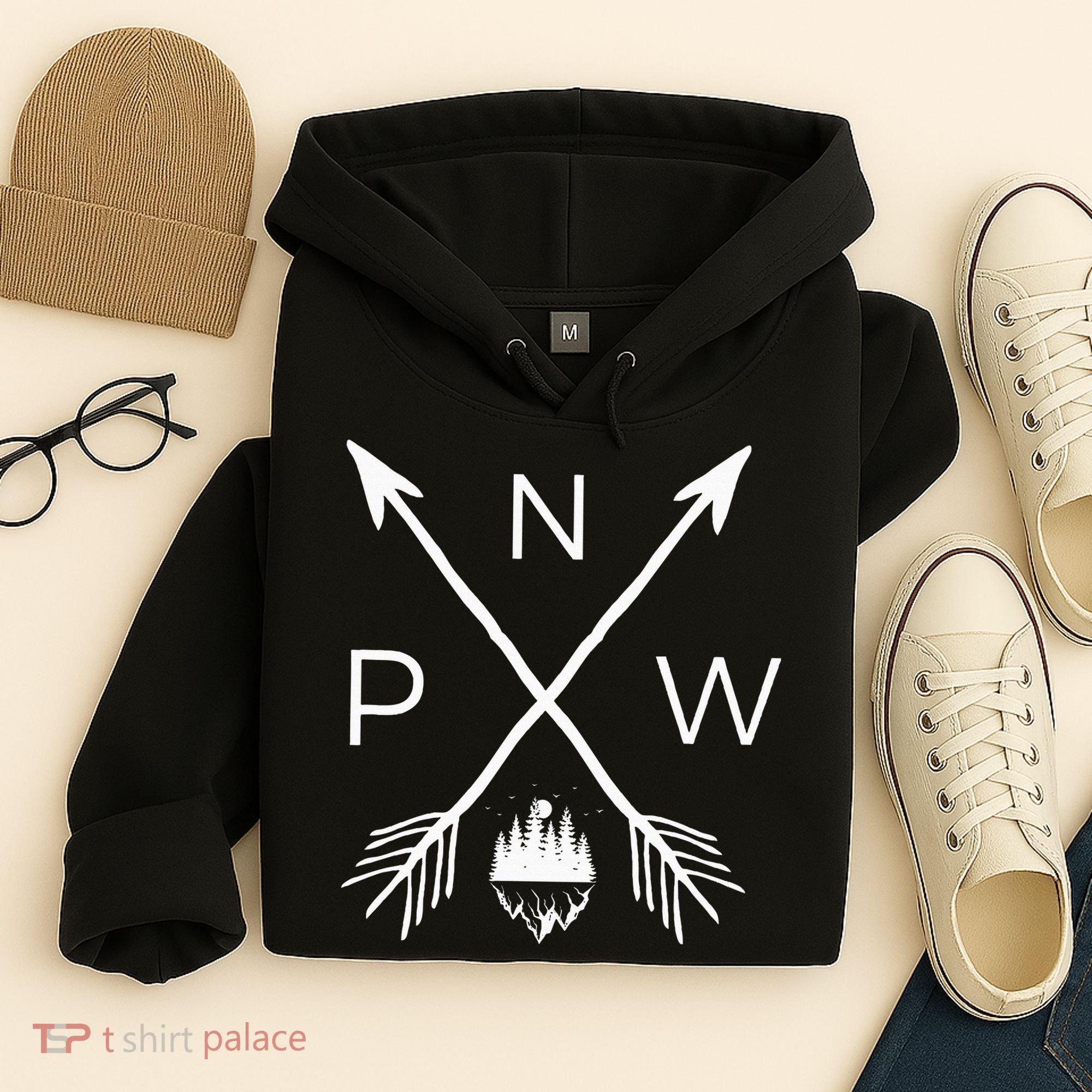 Pnw Pacific Northwest Cool Pnw Hoodie