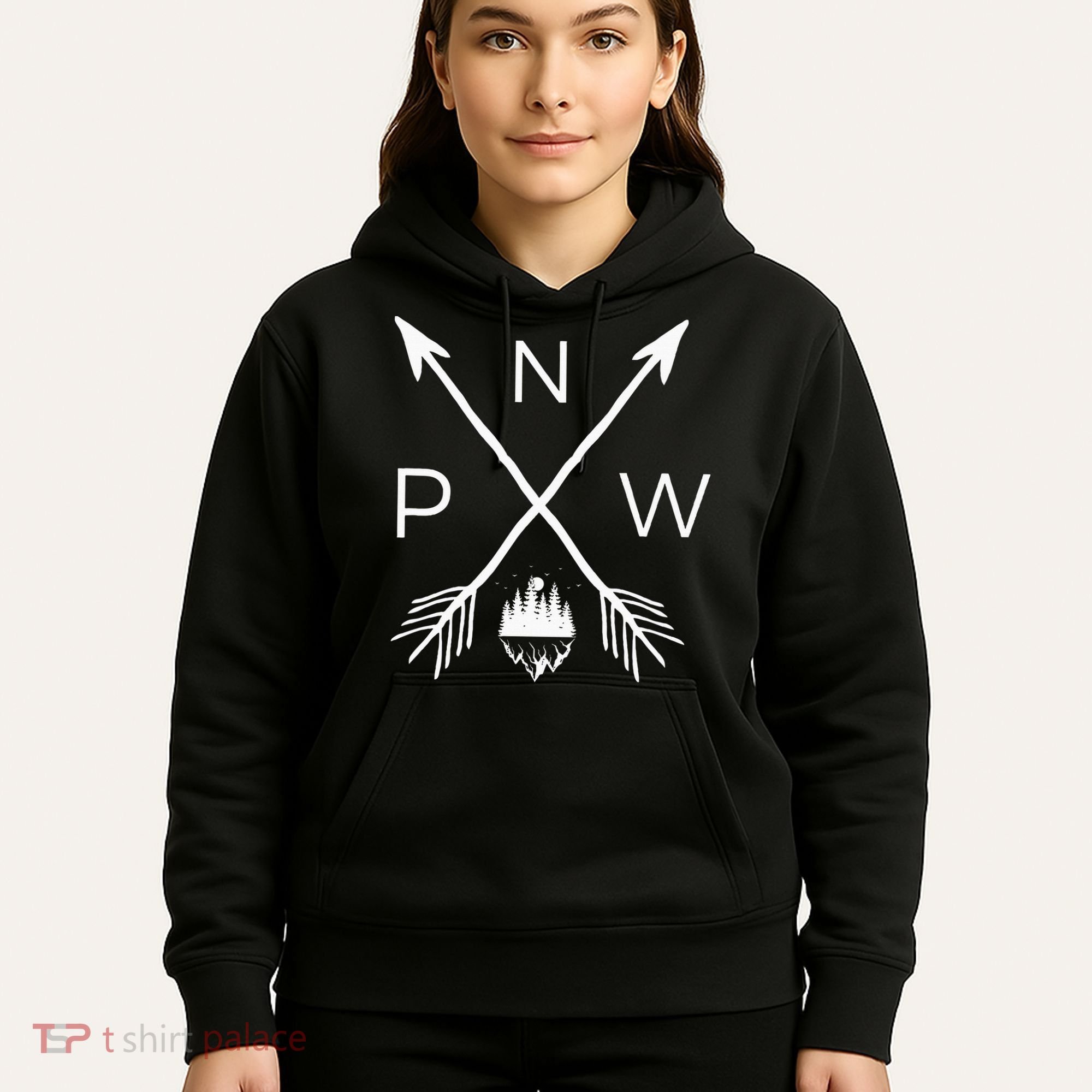 Pnw Pacific Northwest Cool Pnw Hoodie