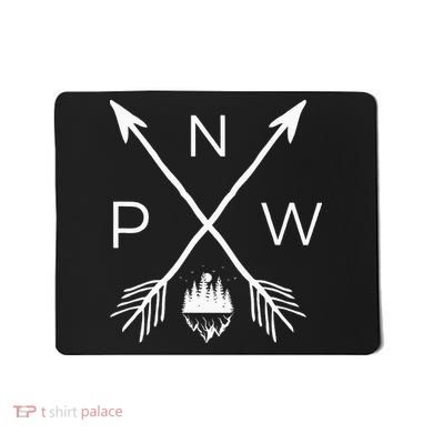 Pnw Pacific Northwest Cool Pnw Mousepad