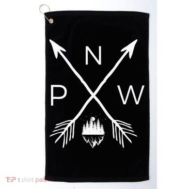 Pnw Pacific Northwest Cool Pnw Golf Towel