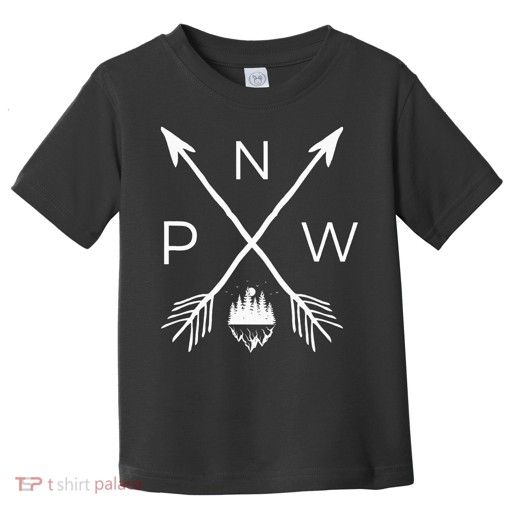 Pnw Pacific Northwest Cool Pnw Toddler T-Shirt