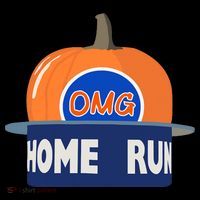 Playoff Pumpkin New York Omg Pom Pom 12in Knit Beanie thumb 2
