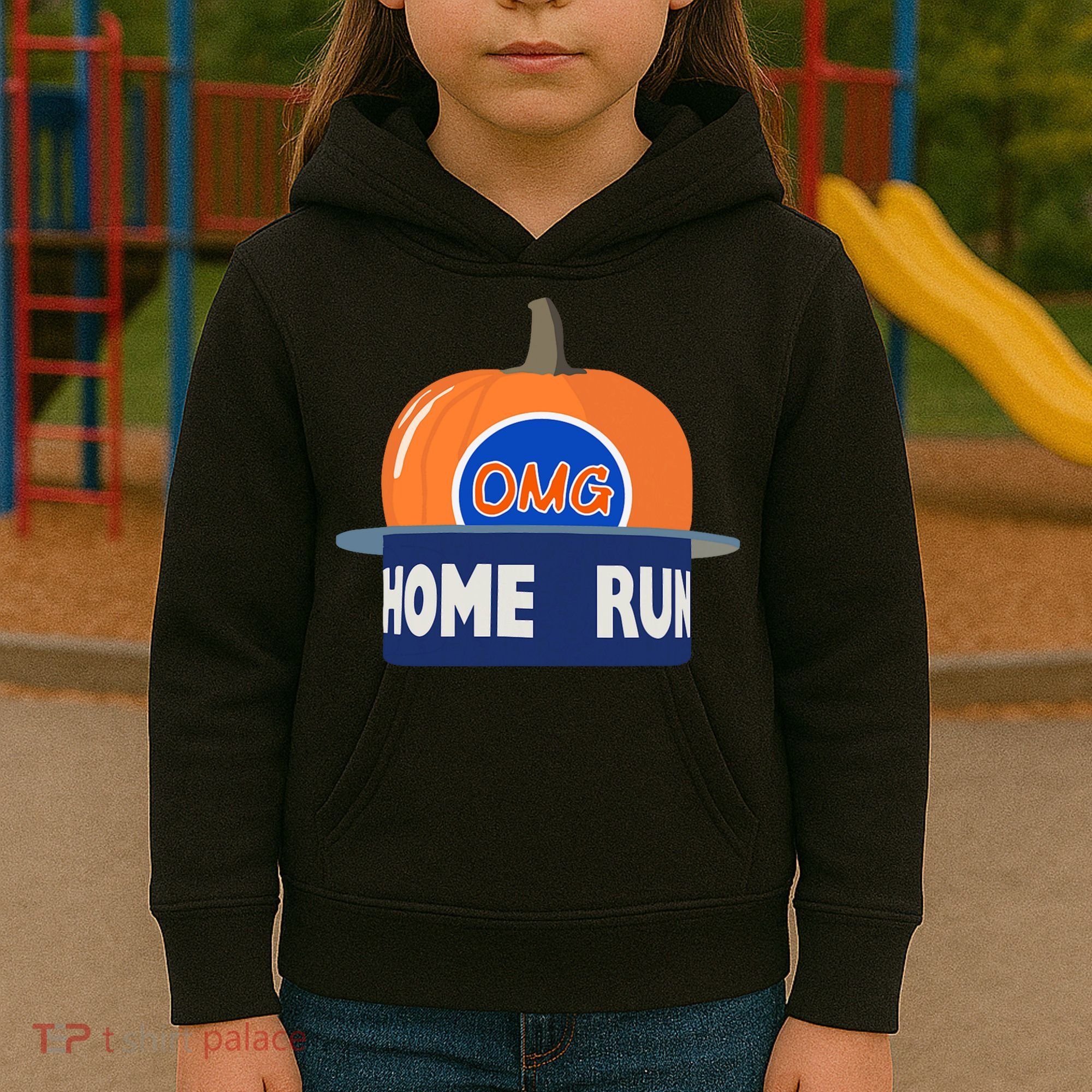 Playoff Pumpkin New York Omg Kids Hoodie