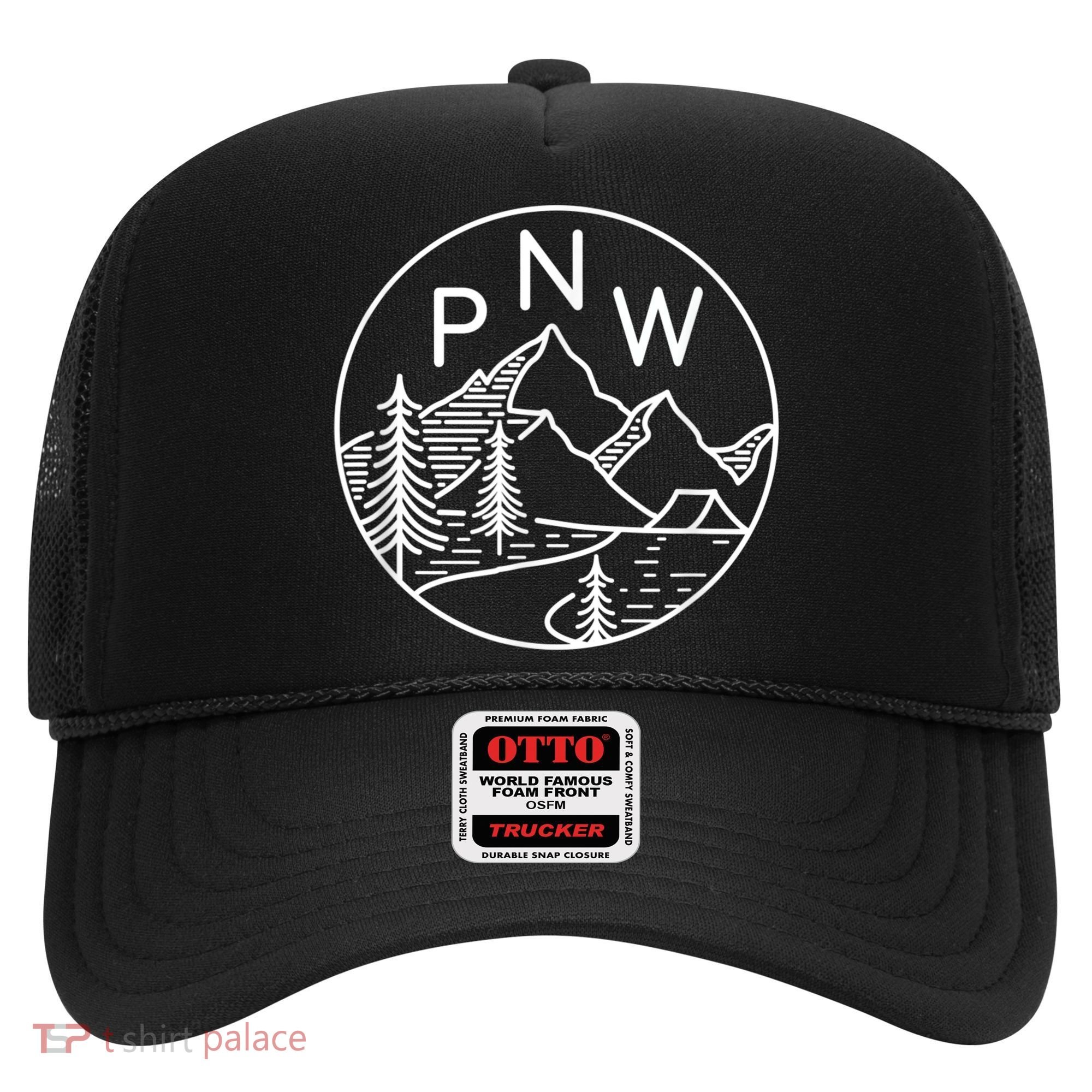 PNW Pacific Northwest Outdoors Trees Mountain Hat