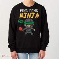 Ping Pong Ninja Table Tennis Gift Women's Sweatshirt thumb 0