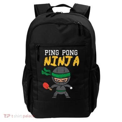 Ping Pong Ninja Table Tennis Gift Backpack