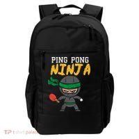 Ping Pong Ninja Table Tennis Gift Backpack thumb 0