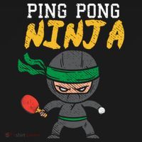 Ping Pong Ninja Table Tennis Gift Backpack thumb 2