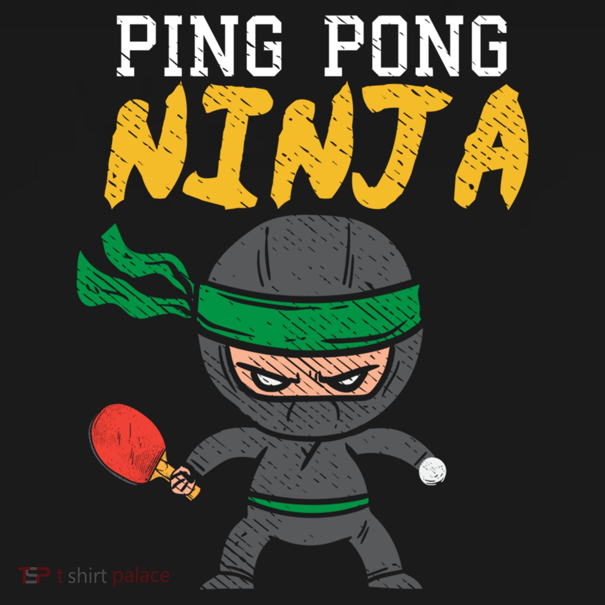 Ping Pong Ninja Table Tennis Gift Backpack