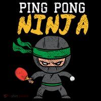 Ping Pong Ninja Table Tennis Gift Women's Hoodie thumb 2