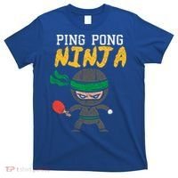 Ping Pong Ninja Table Tennis Gift T-Shirt thumb 0