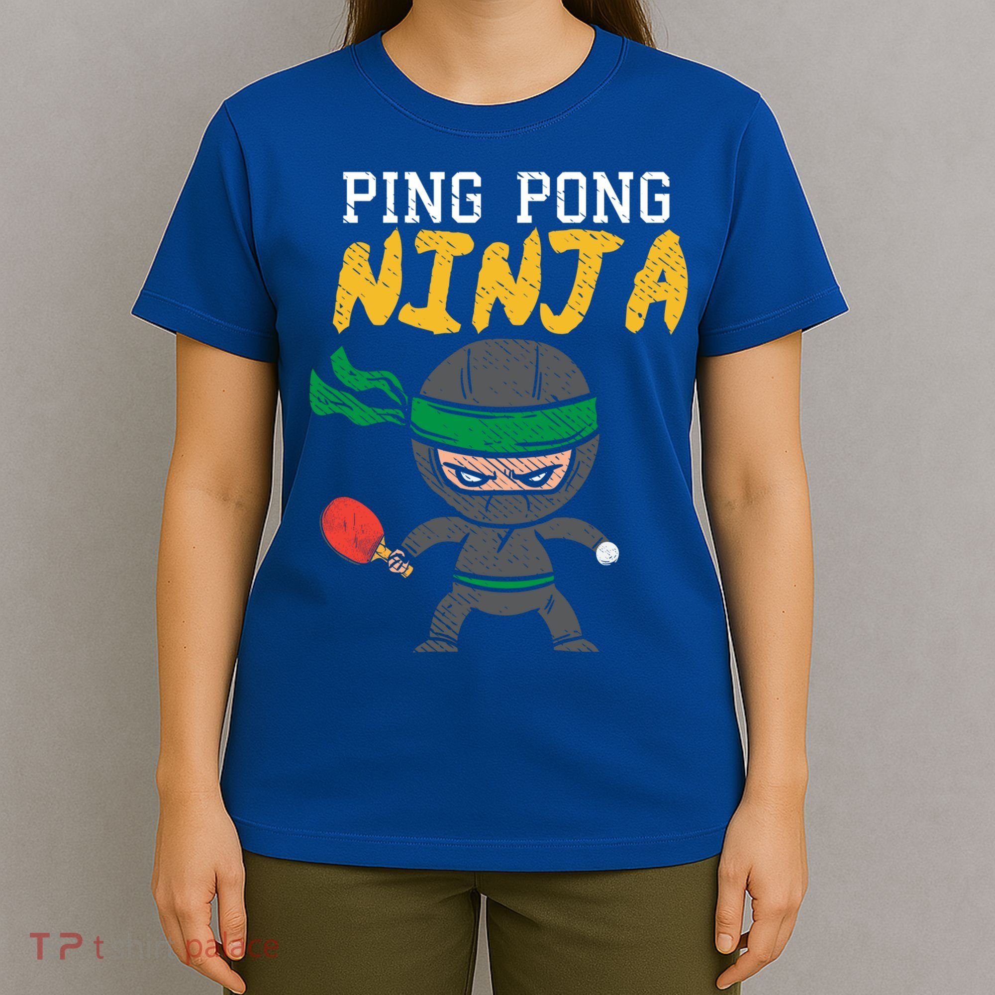 Ping Pong Ninja Table Tennis Gift T-Shirt