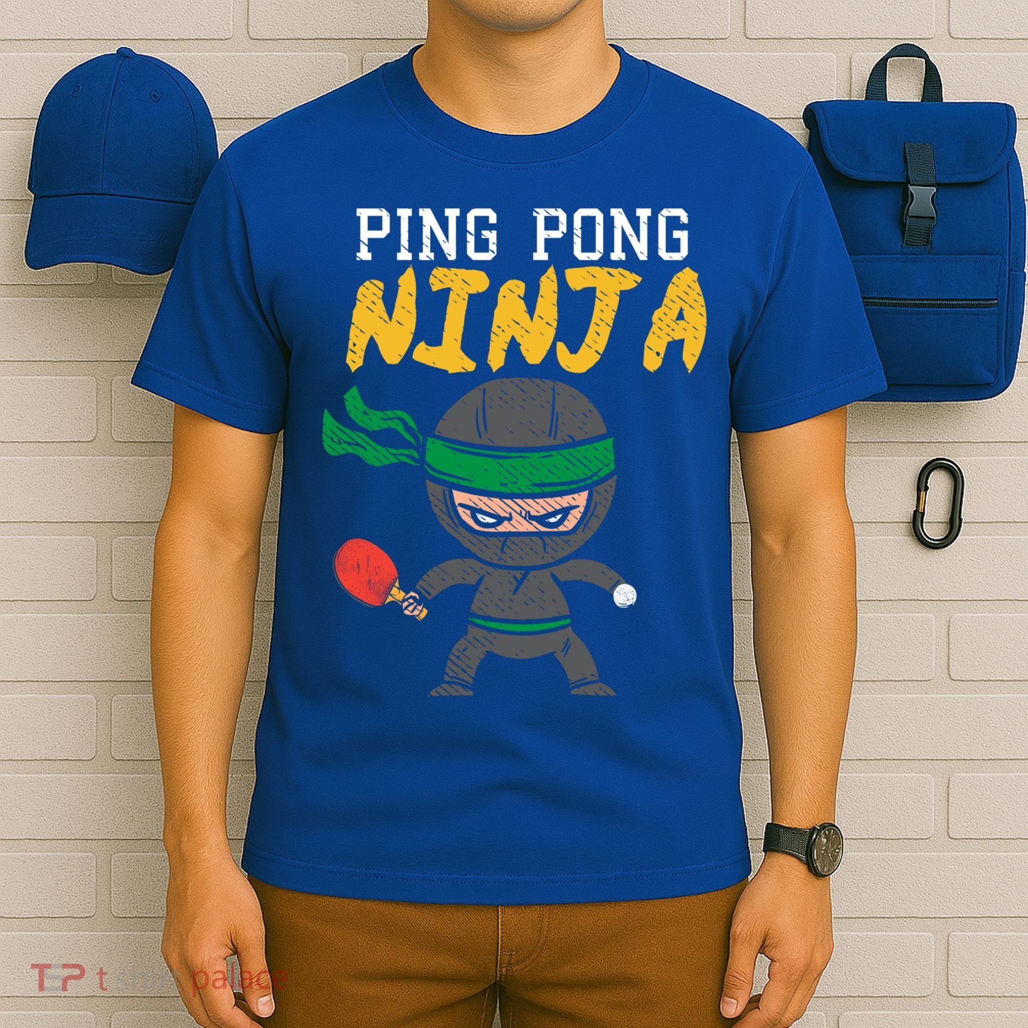 Ping Pong Ninja Table Tennis Gift T-Shirt
