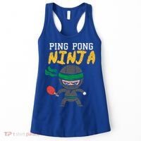 Ping Pong Ninja Table Tennis Gift Women's Tank Top thumb 0