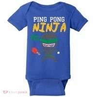 Ping Pong Ninja Table Tennis Gift Baby Bodysuit thumb 0
