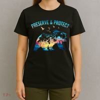 Preserve & Protect National Park Nature Forest Bear Wildlife T-Shirt thumb 4