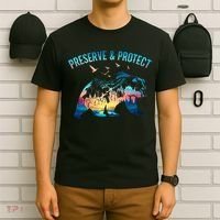 Preserve & Protect National Park Nature Forest Bear Wildlife T-Shirt thumb 6