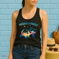 Preserve & Protect National Park Nature Forest Bear Wildlife Women's Tank Top thumb 2