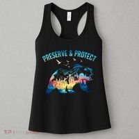 Preserve & Protect National Park Nature Forest Bear Wildlife Women's Tank Top thumb 3