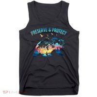 Preserve & Protect National Park Nature Forest Bear Wildlife Tank Top thumb 0