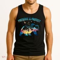 Preserve & Protect National Park Nature Forest Bear Wildlife Tank Top thumb 3