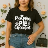 Pumpkin Pie Obsessed Comfort Colors Boxy T-Shirt thumb 2
