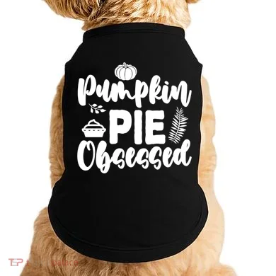 Pumpkin Pie Obsessed Doggie Tank
