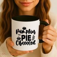 Pumpkin Pie Obsessed Coffee Mug thumb 3
