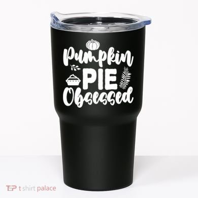 Pumpkin Pie Obsessed Tumbler