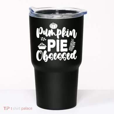 Pumpkin Pie Obsessed Tumbler