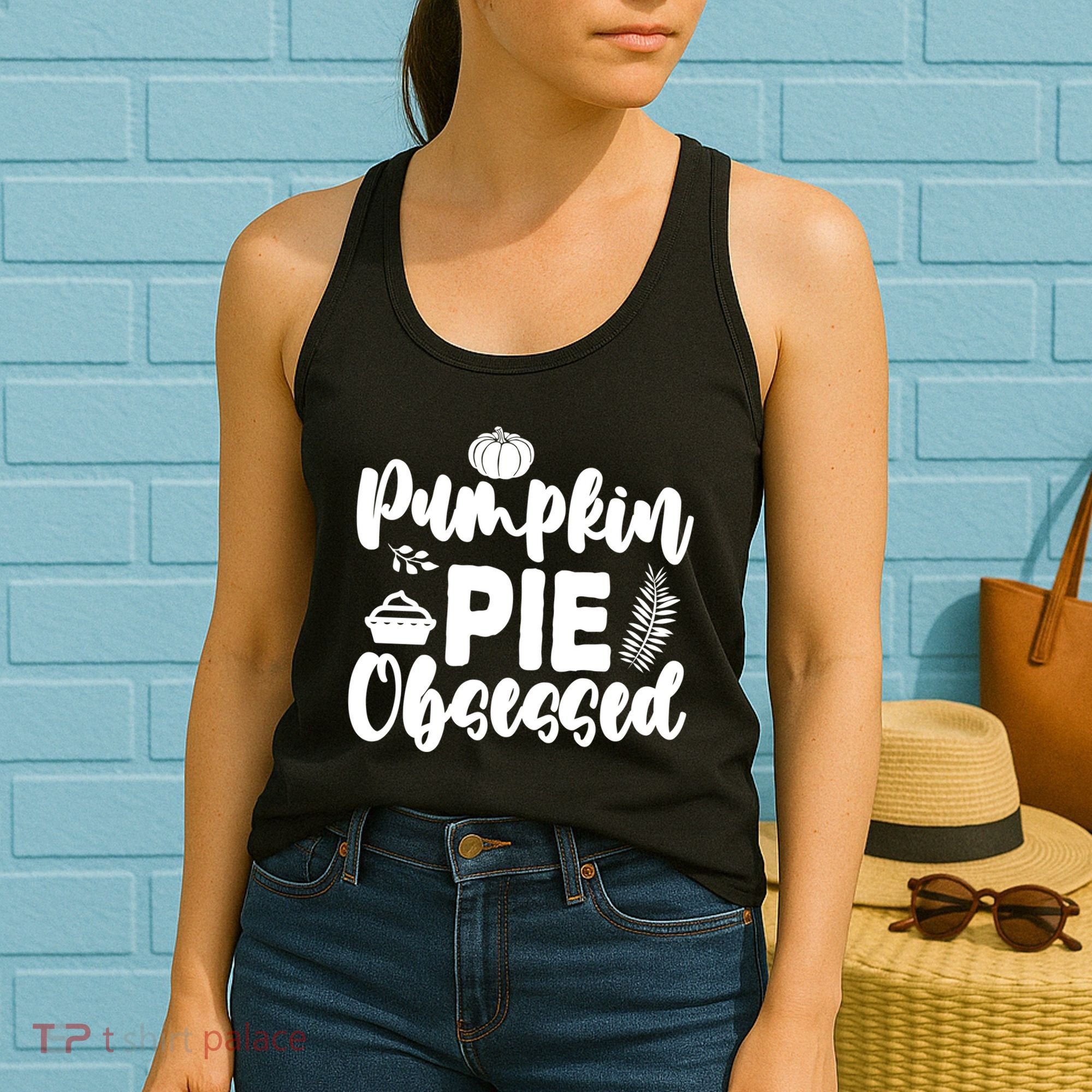 Pumpkin Pie Obsessed Women's Tank Top