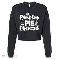 Pumpkin Pie Obsessed Cropped Pullover Crew thumb 0
