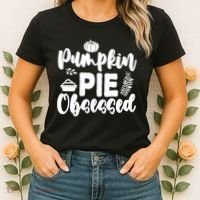Pumpkin Pie Obsessed Women's T-Shirt thumb 2
