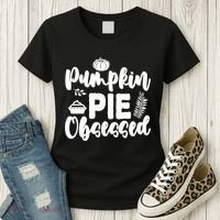 Pumpkin Pie Obsessed Women's T-Shirt thumb 3
