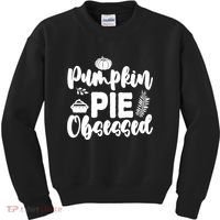 Pumpkin Pie Obsessed Kids Sweatshirt thumb 0