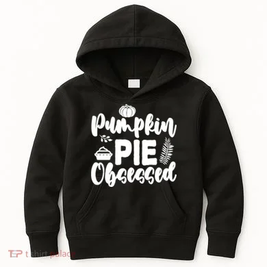 Pumpkin Pie Obsessed Kids Hoodie