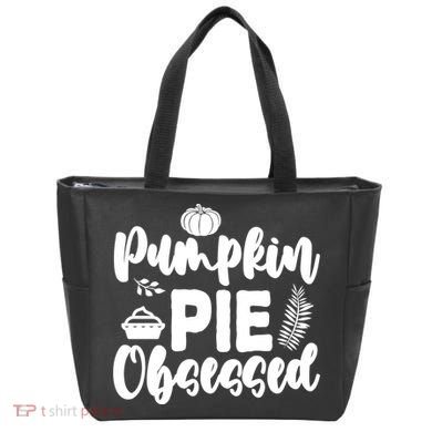 Pumpkin Pie Obsessed Tote Bag