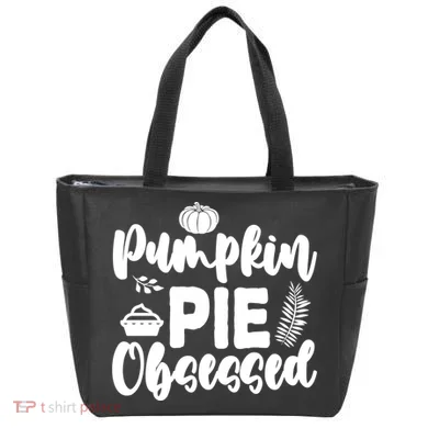 Pumpkin Pie Obsessed Tote Bag