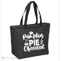Pumpkin Pie Obsessed Tote Bag thumb 2
