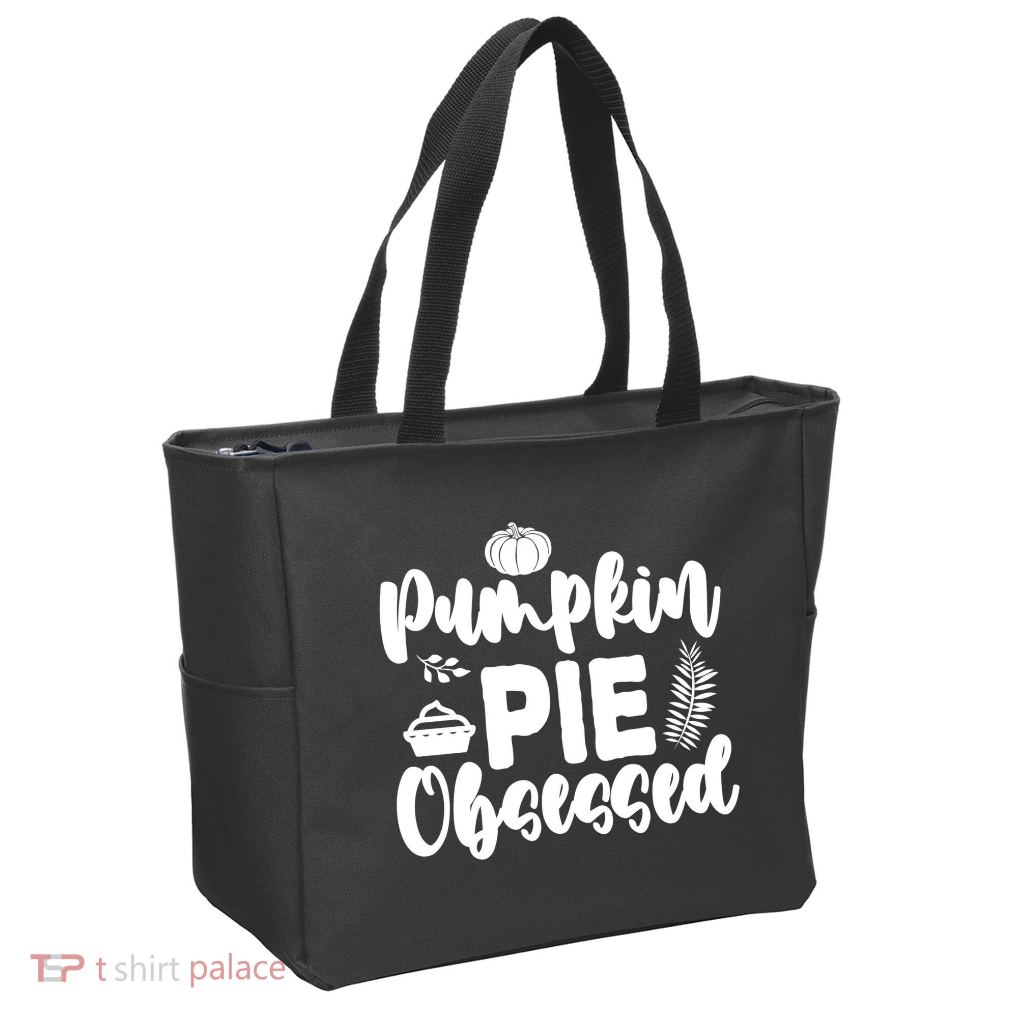 Pumpkin Pie Obsessed Tote Bag