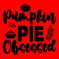 Pumpkin Pie Obsessed Santa Hat thumb 1