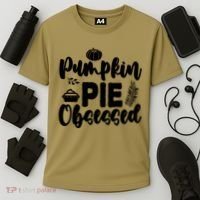 Pumpkin Pie Obsessed Cooling Performance Crew T-Shirt thumb 3