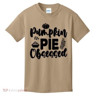 Pumpkin Pie Obsessed Kids T-Shirt