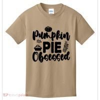 Pumpkin Pie Obsessed Kids T-Shirt thumb 0