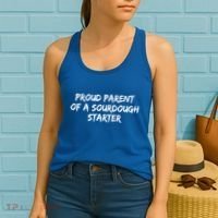 Proud Parent Of A Sourdough Starter Sourdough Baker Gift Women's Tank Top thumb 2