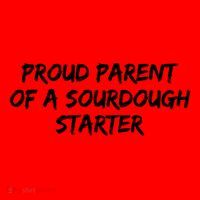 Proud Parent Of A Sourdough Starter Sourdough Baker Gift Santa Hat thumb 1
