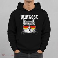 Purrost Prost Oktoberfest Cat Funny German Flag Hoodie thumb 0
