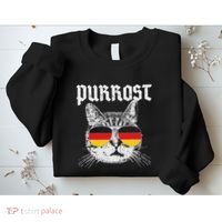 Purrost Prost Oktoberfest Cat Funny German Flag Sweatshirt thumb 2